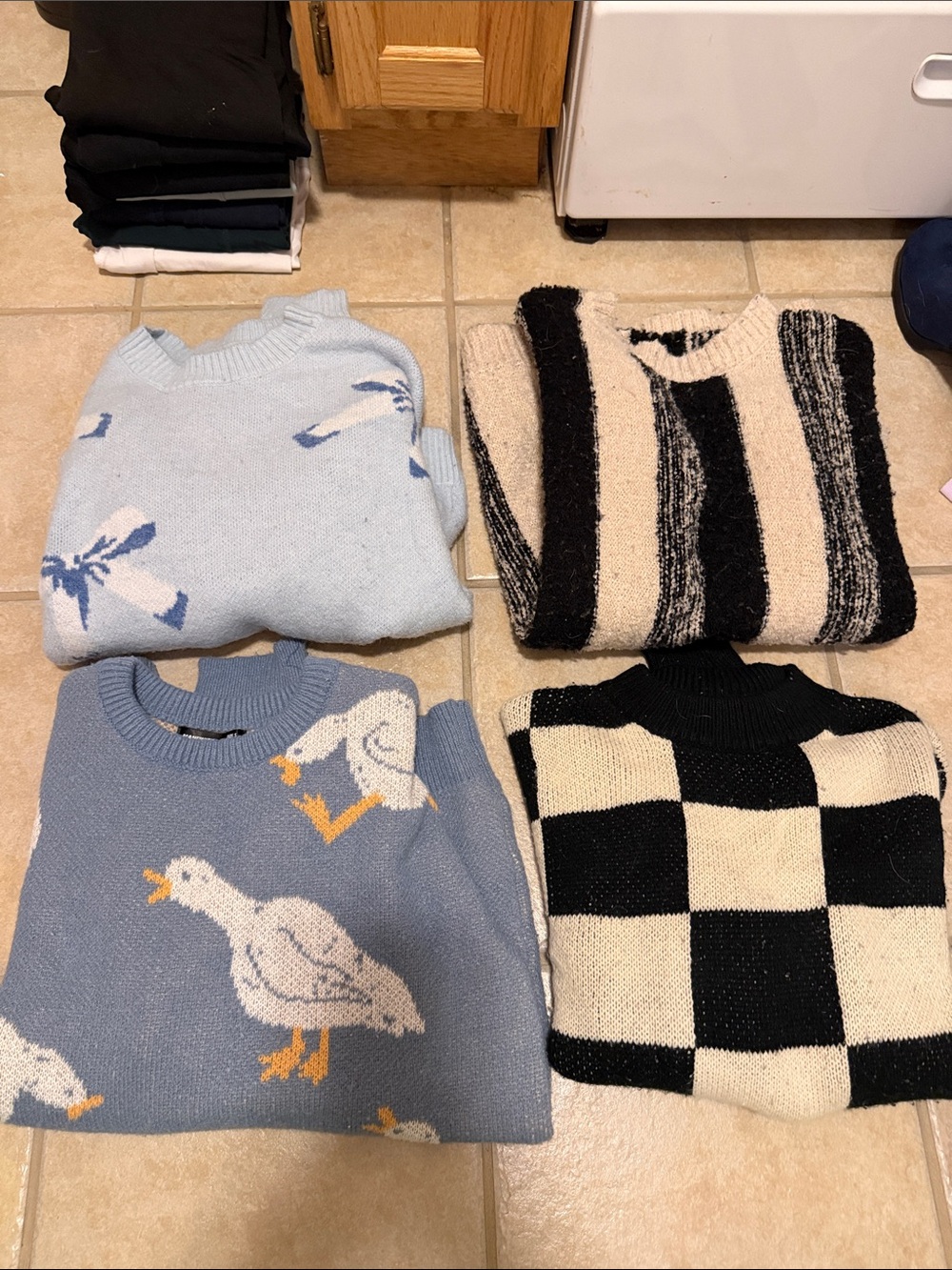Assortment of Chunky SHEIN Sweaters